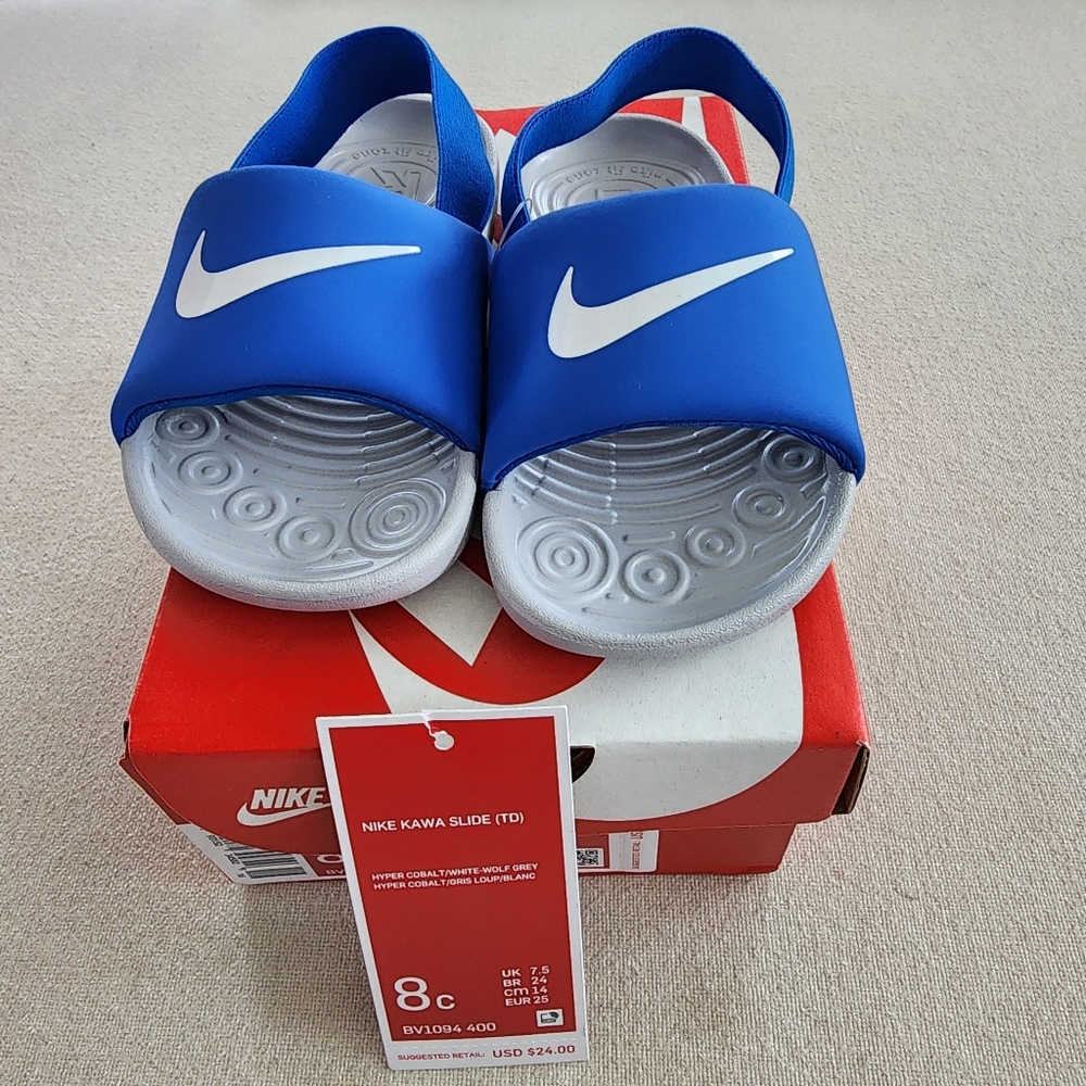 Nike Kawa Toddler Slide Sandals - Size 8C